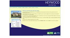 Desktop Screenshot of heywoodestates.co.uk