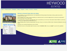 Tablet Screenshot of heywoodestates.co.uk